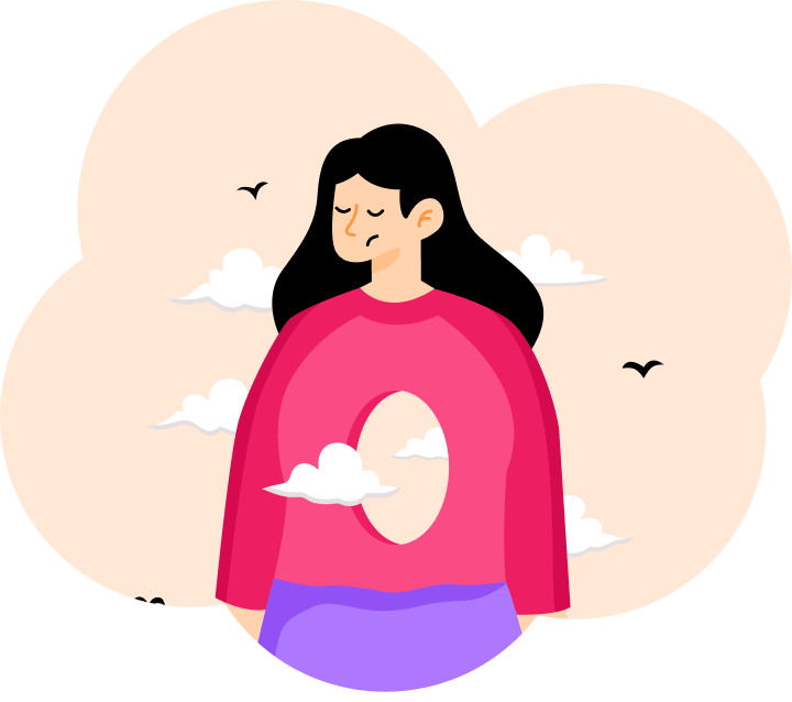 Feeling Empty illustration